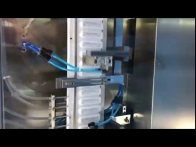 Màquina d'ompliment i segellat automàtica d'ampolles de plàstic per perfum, líquid oral i pesto