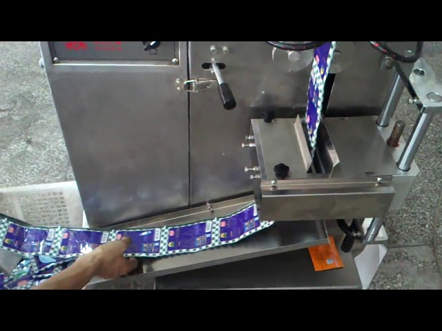 Màquina d'embalatge de segell de farciment de forma vertical en calent